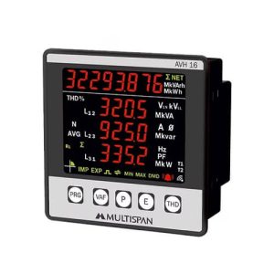 Multispan Multifunction Meter With Harmonics - AVH-16