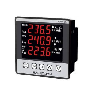 Multispan Multifunction Meter With Harmonics - MFM-15